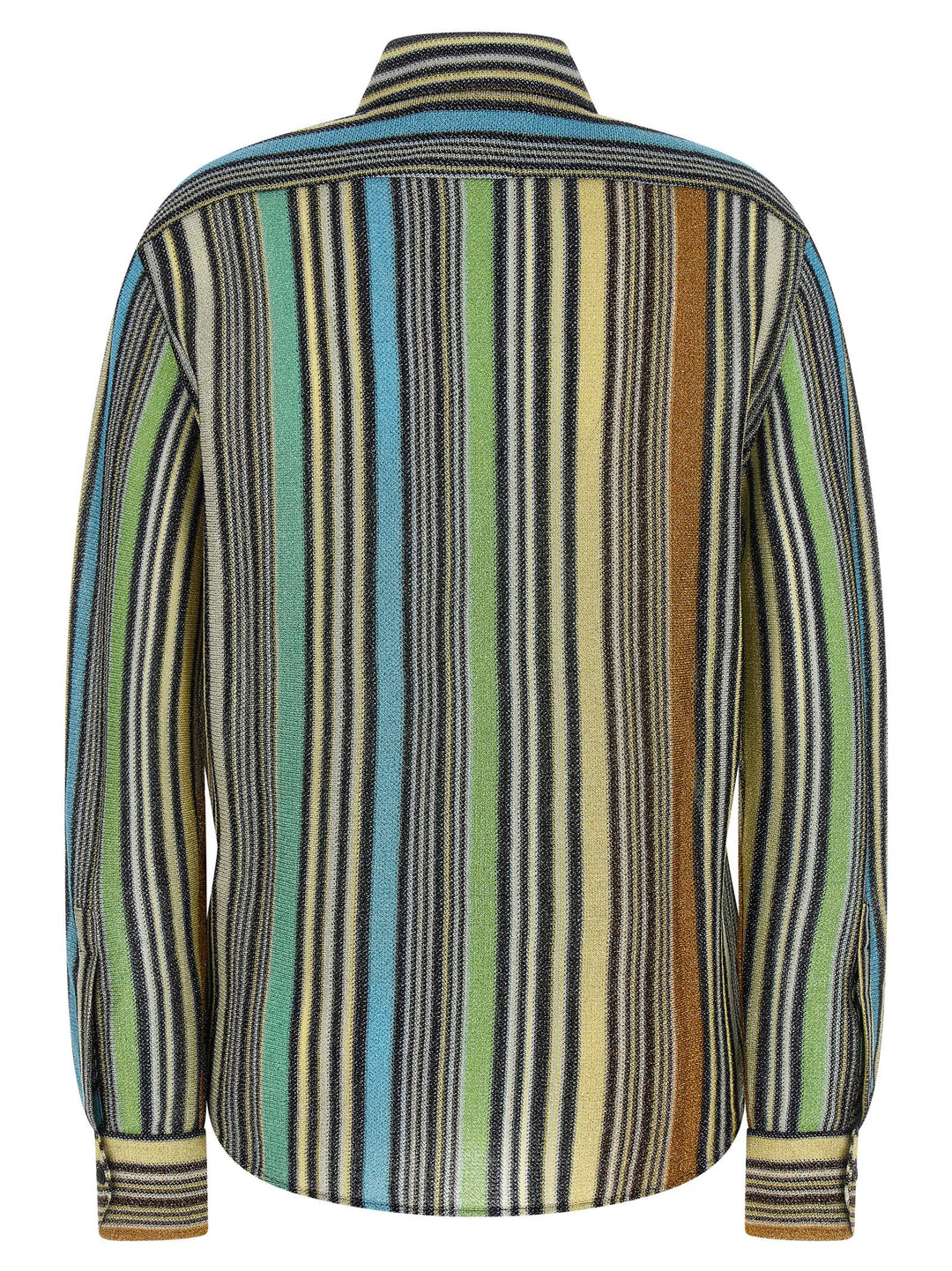Missoni Lamé Viscose Shirt Camicie - Multicolor | 779126cad2cbc5681e5068c09246b710fa5d0ea4