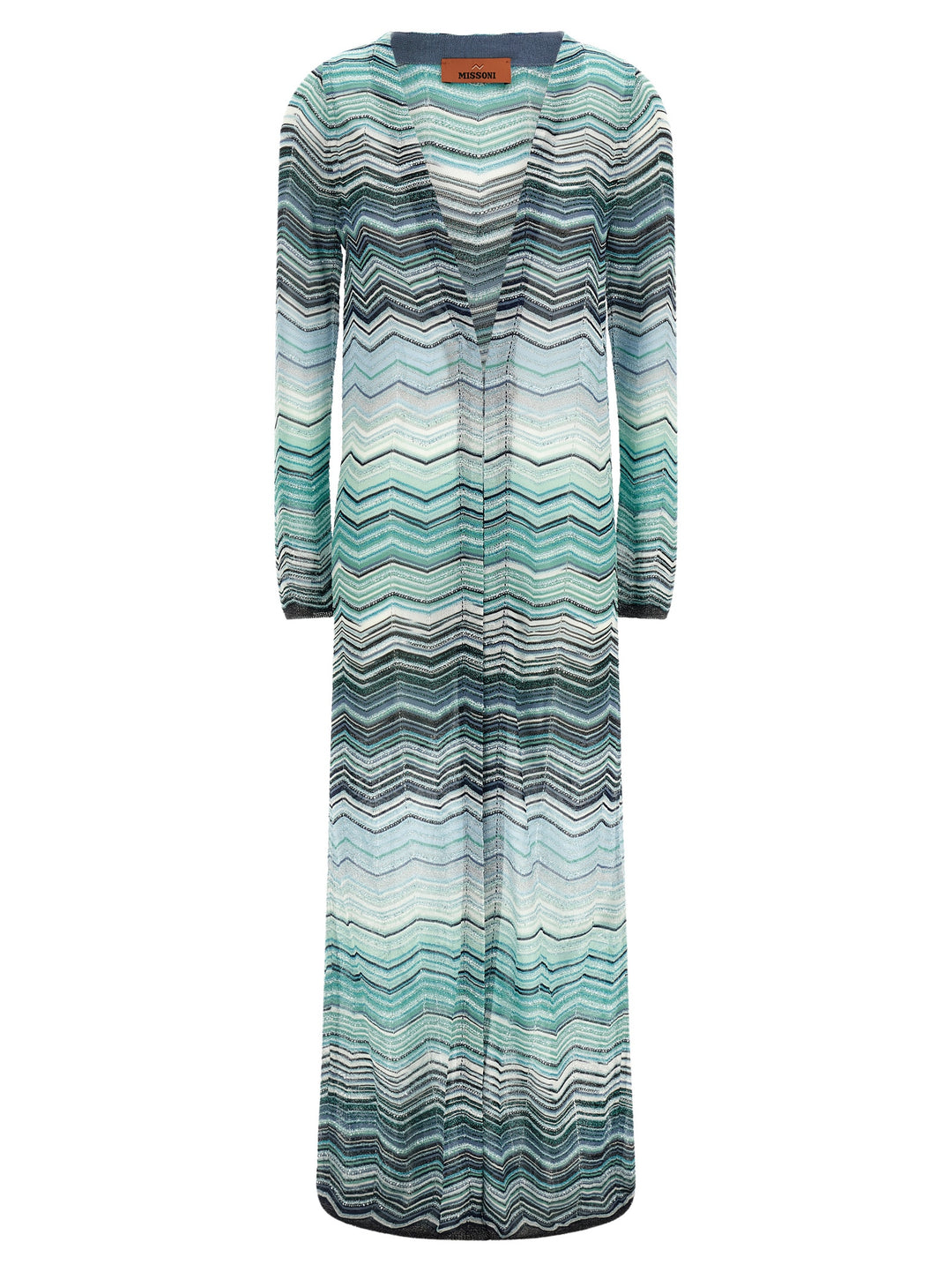 Missoni Chevron Cardigan Maglioni - Multicolor | 790598f51aeddf62f38a0c40c13d840252c66d0d