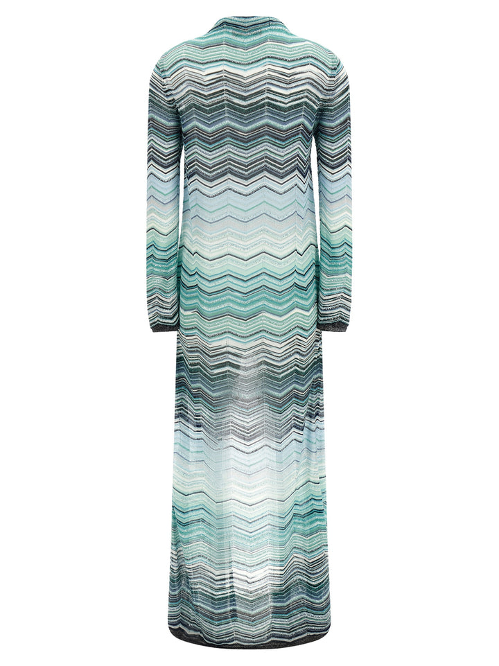 Missoni Chevron Cardigan Maglioni - Multicolor | ba15440a7249f84d1fb8f68837de53253a5c854e