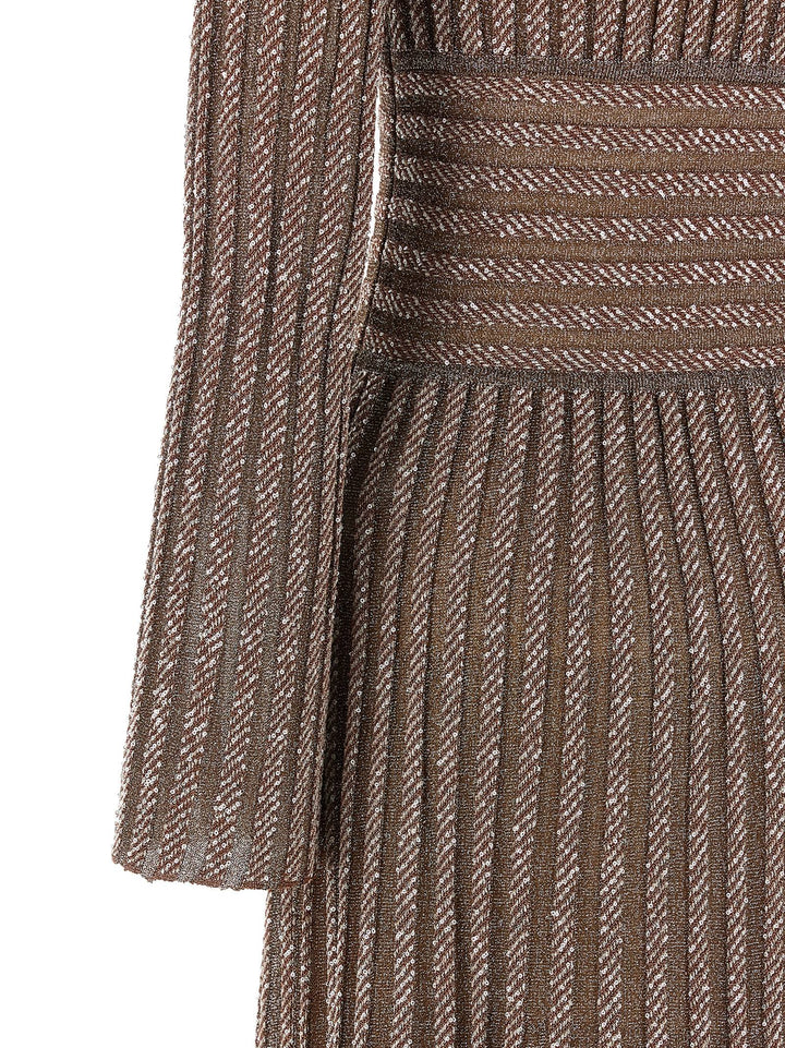Missoni Knitted Metallic Dress Abiti - Multicolor | 9a986898fcf4349fdc75912c5f7d332c9fded20f