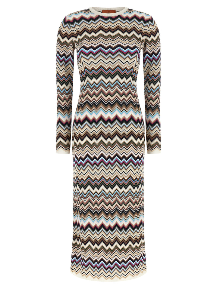 Missoni Zigzag Dress Abiti - Multicolor | 8b86dbe9cefca76ff07a2a8d61af431b35e043bd
