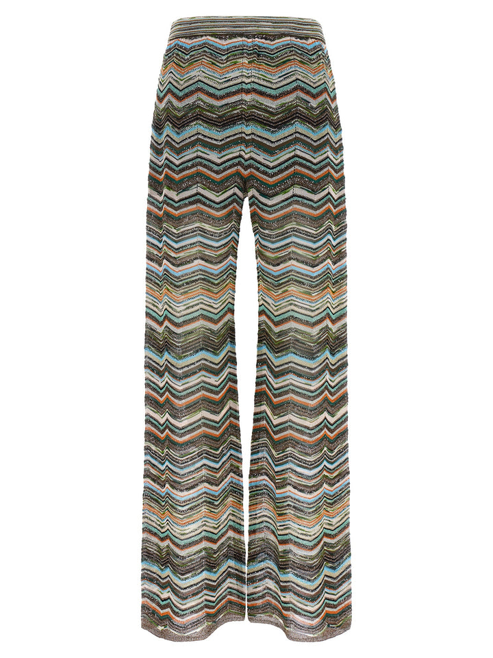 Missoni Palazzo Pantaloni - Multicolor | c38499732692dd13b7a3b7cbce3d91da609ef00f