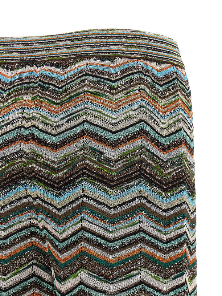 Missoni Palazzo Pantaloni - Multicolor | e5ced79376b99c0883f202a3ee1786a2cda72ab7