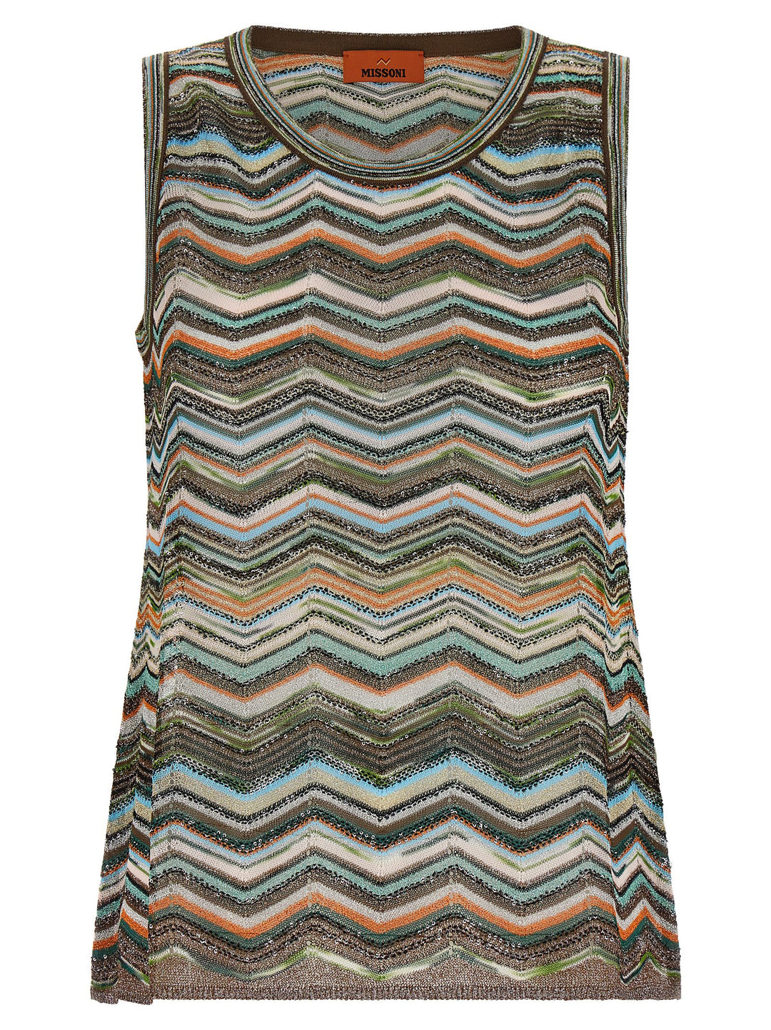 Missoni Chevron Workmanship Top Top - Multicolor | b9b3b1d2479ed50d01f480d5ff8430711a33ee21