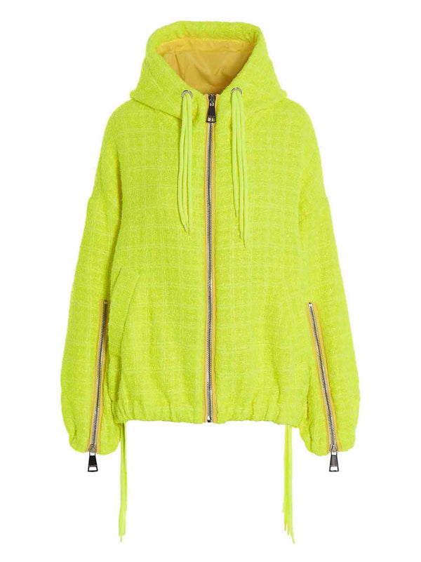 Chris Windbreaker Tweed Casual Jackets And Parka Yellow