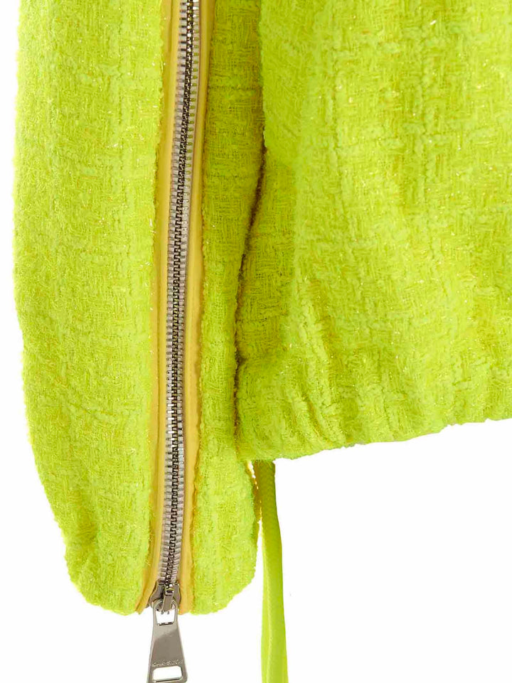 Khrisjoy Chris Windbreaker Tweed Giacche - Giallo | d4e2cfdf9b945299d4d4efe8a91075e8dadae24f