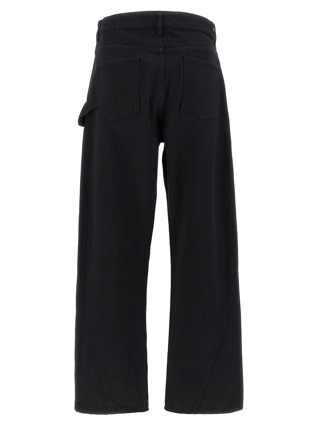 J.W. Anderson Twisted Workwear Jeans - Nero | b19378d77bb3c0e0827182227d2a857921d8cc94
