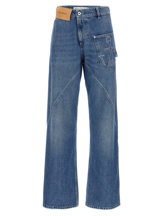 Twisted Workwear Jeans Celeste