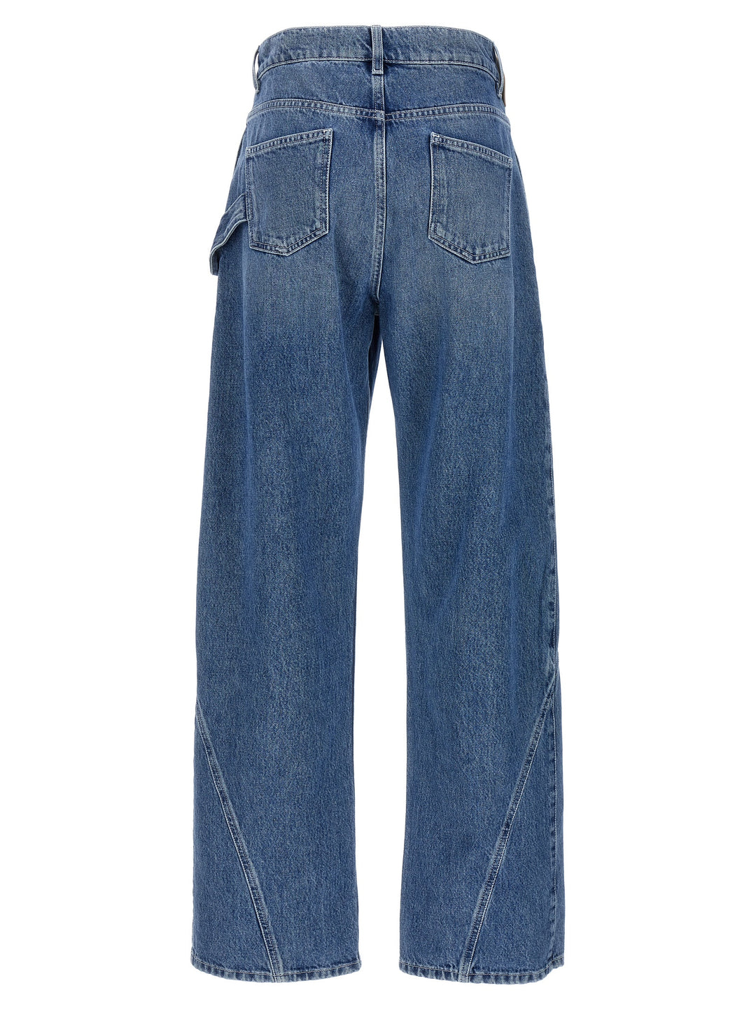 J.W. Anderson Twisted Workwear Jeans - Celeste | 4521b02823e0d3f3a3291b17e8a17fadfcc93d1b