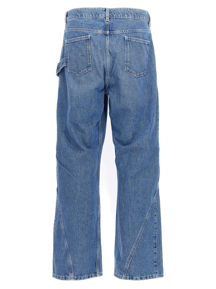 J.W. Anderson Twisted Workwear Jeans - Blu | c1afcfe5c2abdbb19cb341dff2e712944e19eced