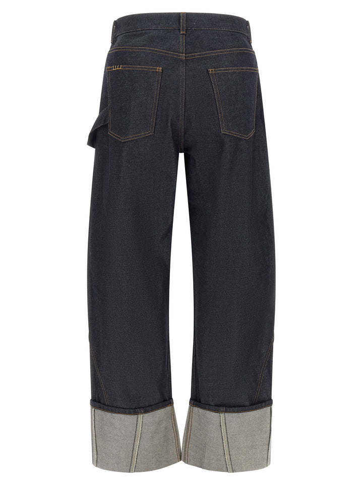 J.W. Anderson Twisted Workwear Jeans - Blu | 6f668d7af9c4dc140d2d093ff7865dbf5b1bf275
