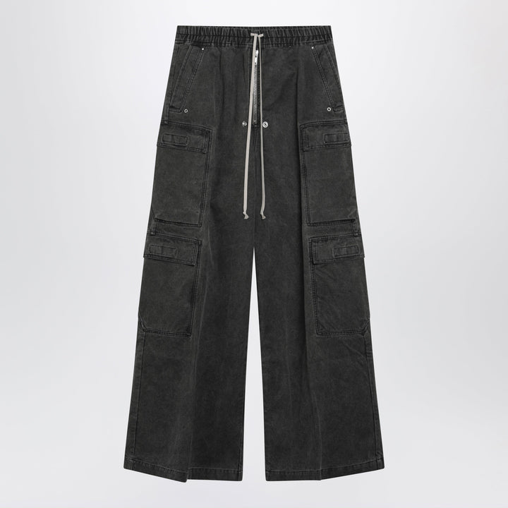 Rick Owens DRKSHDW Jumbo Belas Gravel Baumwoll-Cargohose