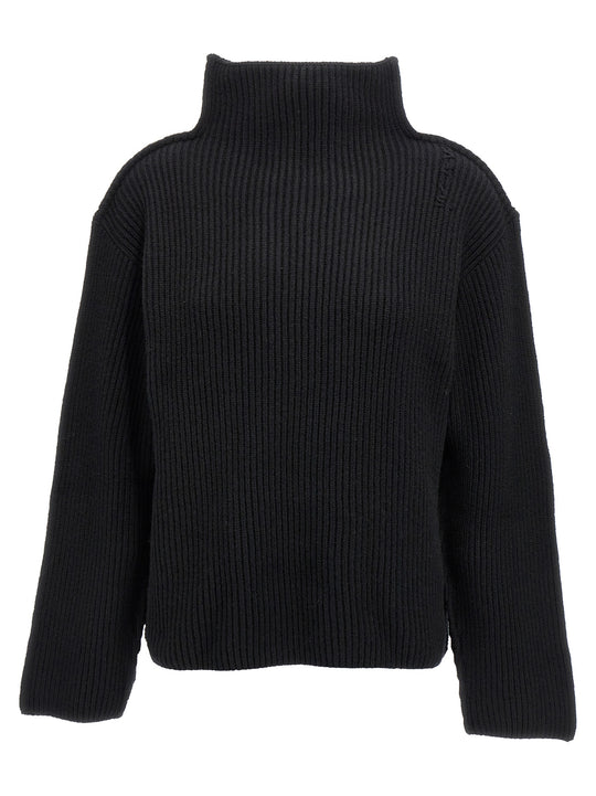 Ribbed Sweater Maglioni Nero