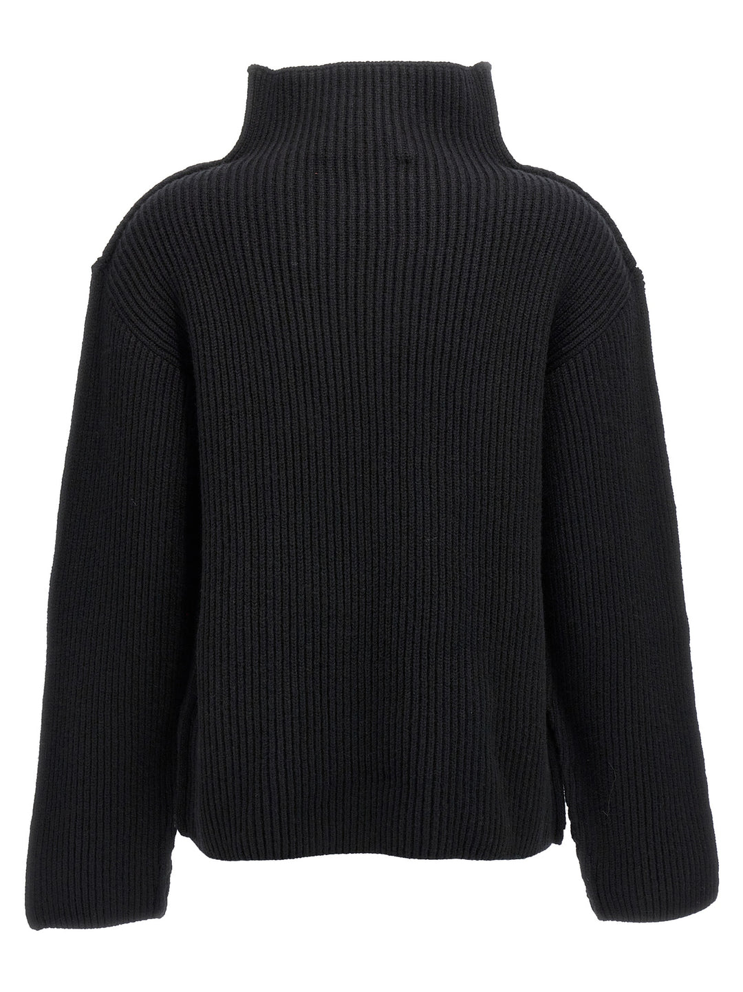 Marni Ribbed Sweater Maglioni - Nero | 7b30e9671e7f8a9369f38ad80df57b19219b776e