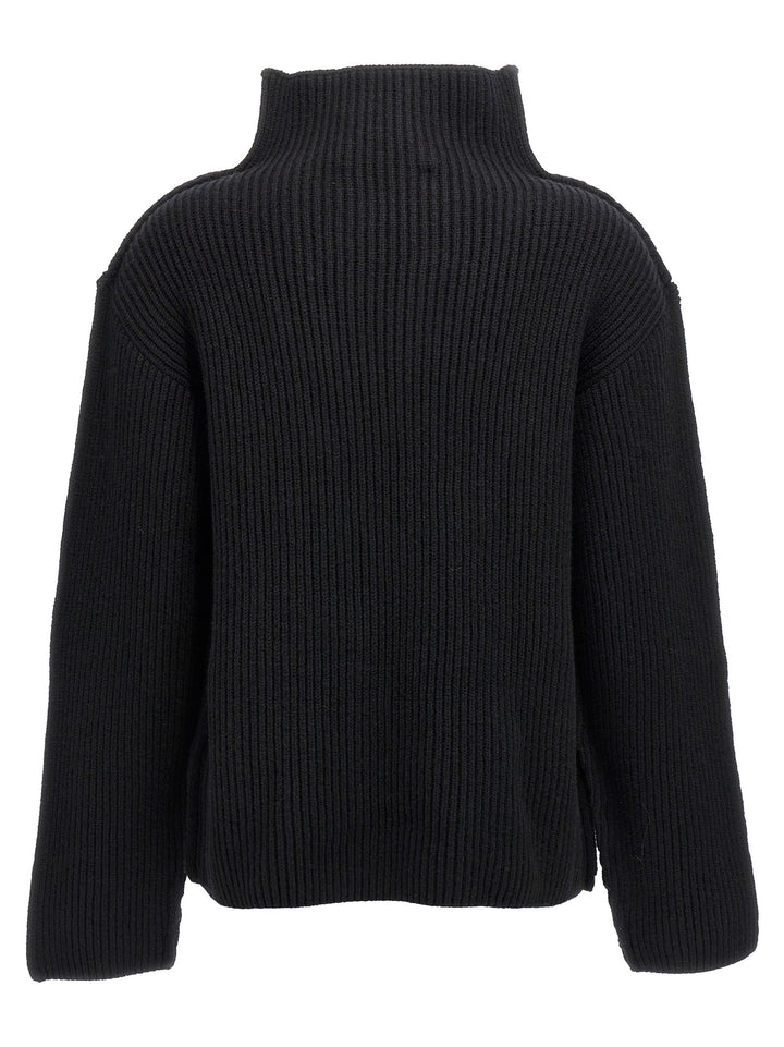 Marni Ribbed Sweater Maglioni - Nero | 7b30e9671e7f8a9369f38ad80df57b19219b776e
