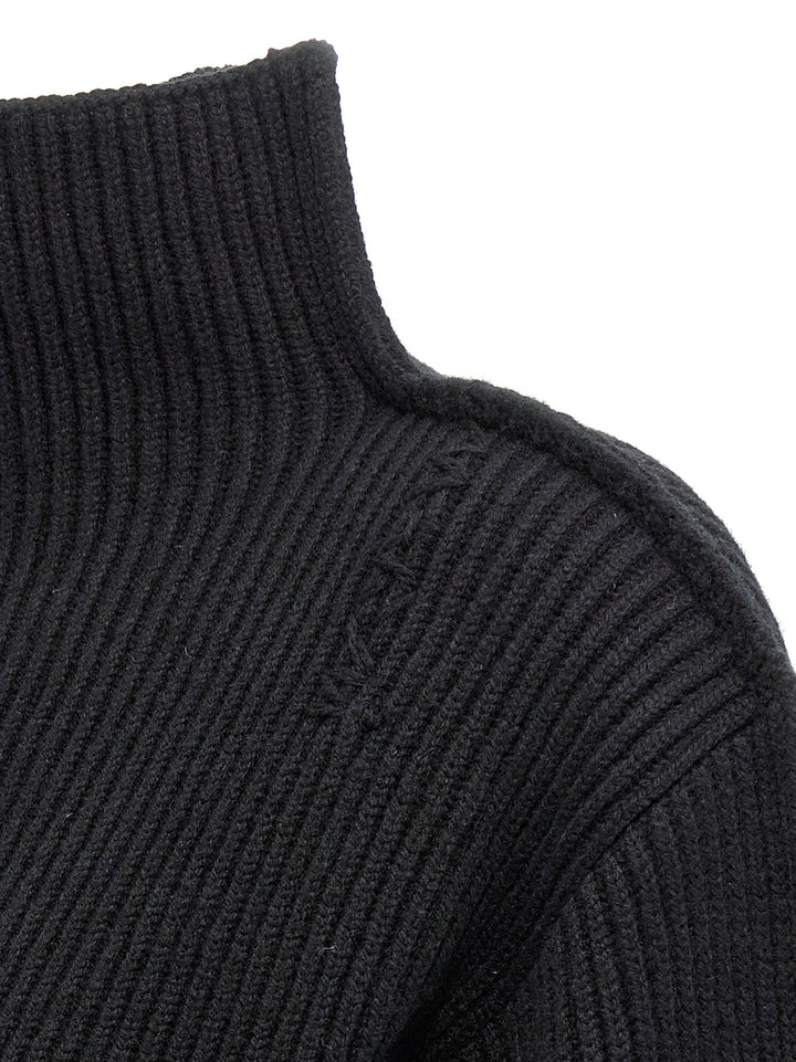 Marni Ribbed Sweater Maglioni - Nero | d0f11f9503c9752a9a06c7ecae225017cce3b5fb