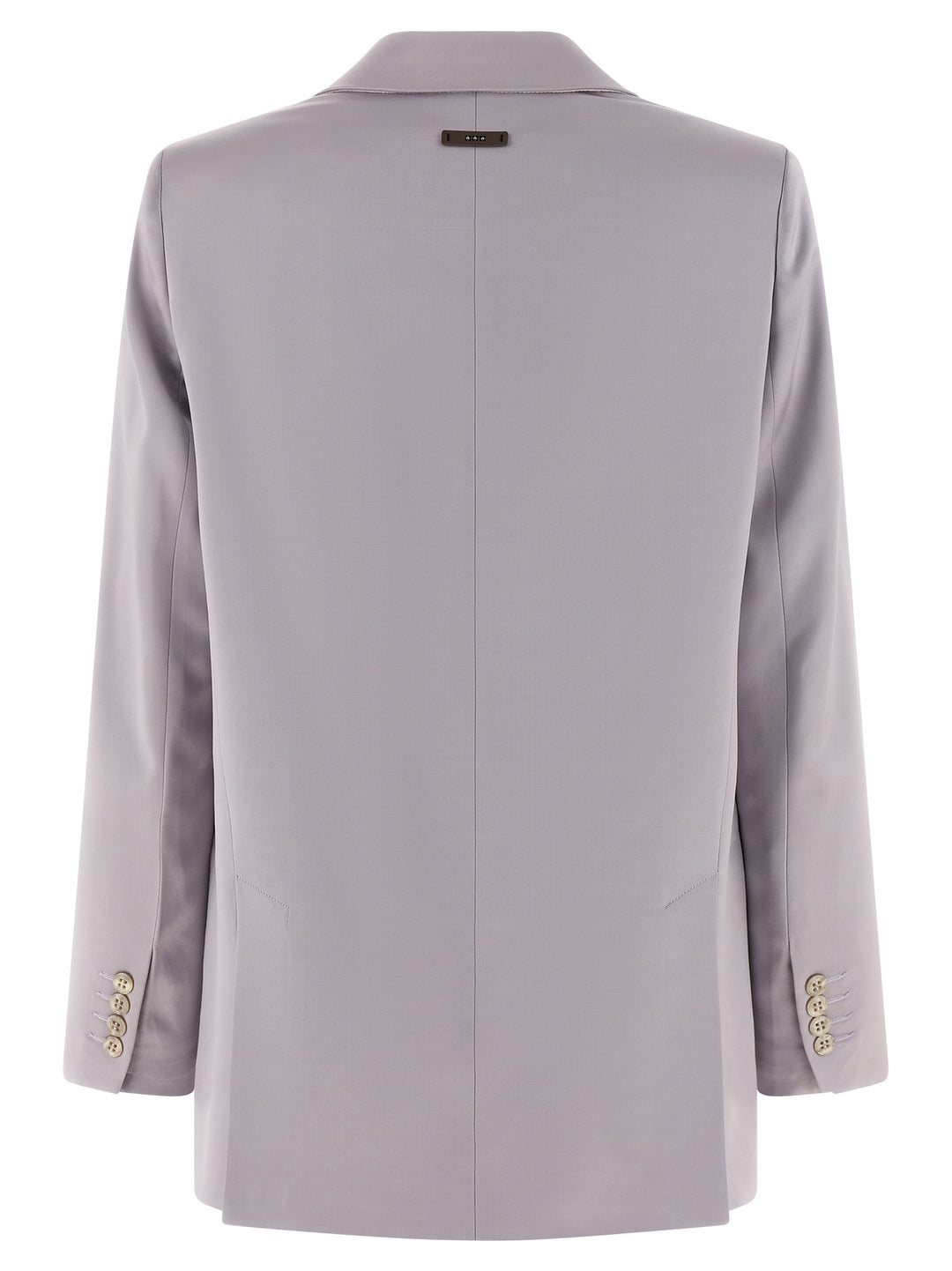 Peserico Satin Blazer BlazerS - Grigio | c7c72006c866c337ae727eadca5ea4ed41bda46b