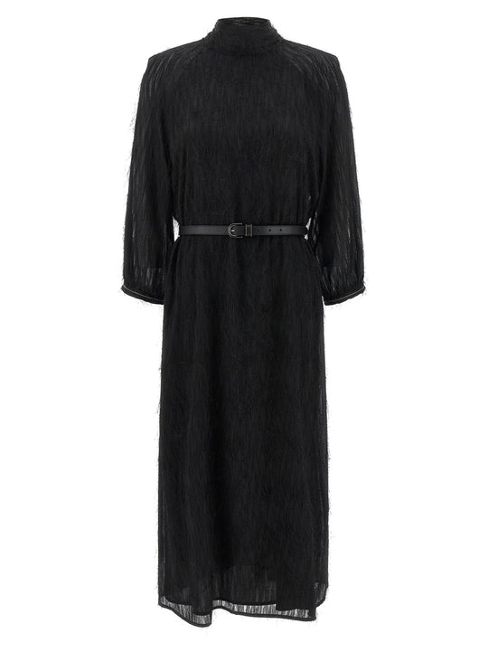 Fil Coupé Dress Abiti Nero