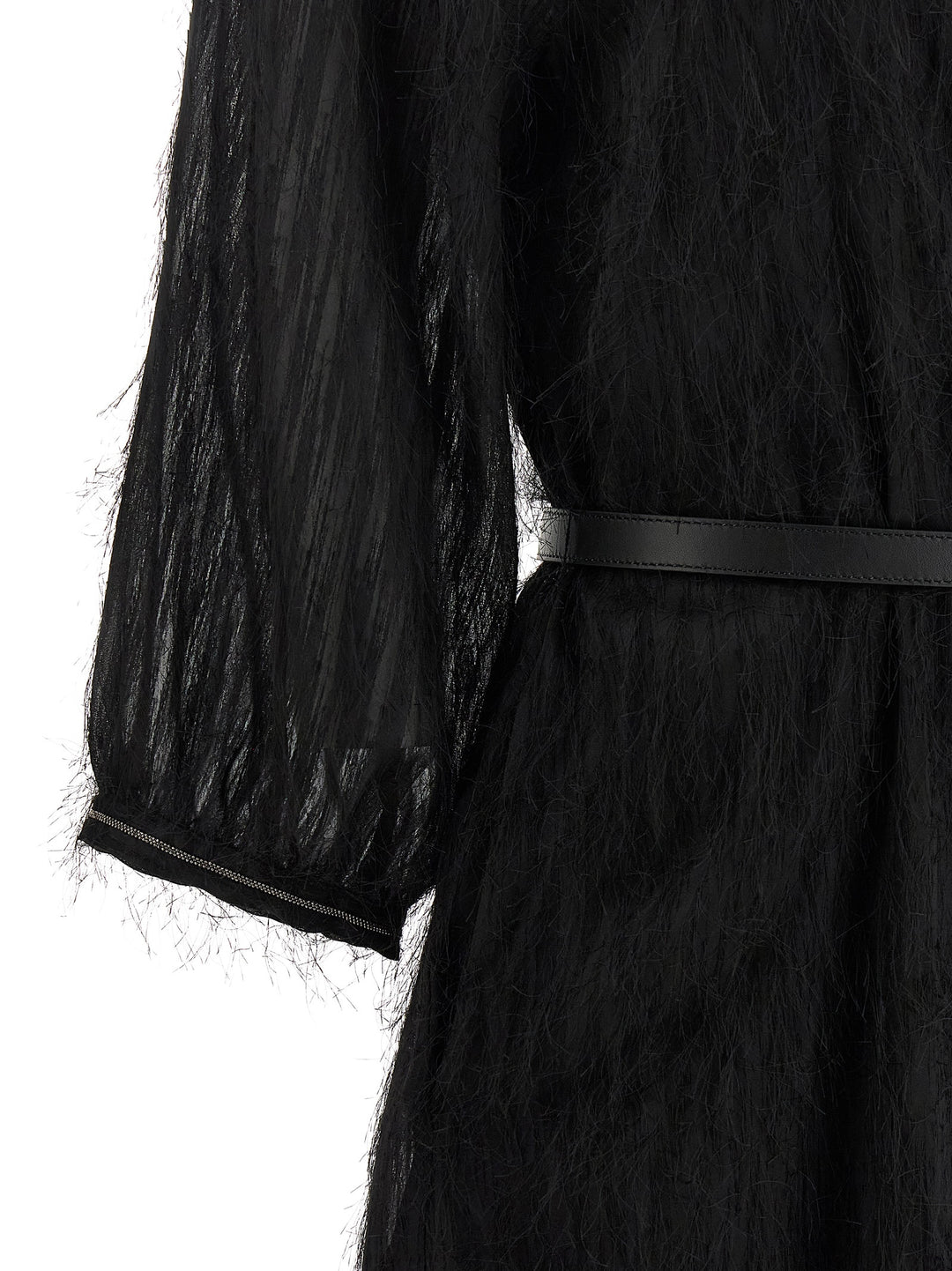 Peserico Fil Coupé Dress Abiti - Nero | 27ffd67f116e4d921cbfe38db28ba983621d7740