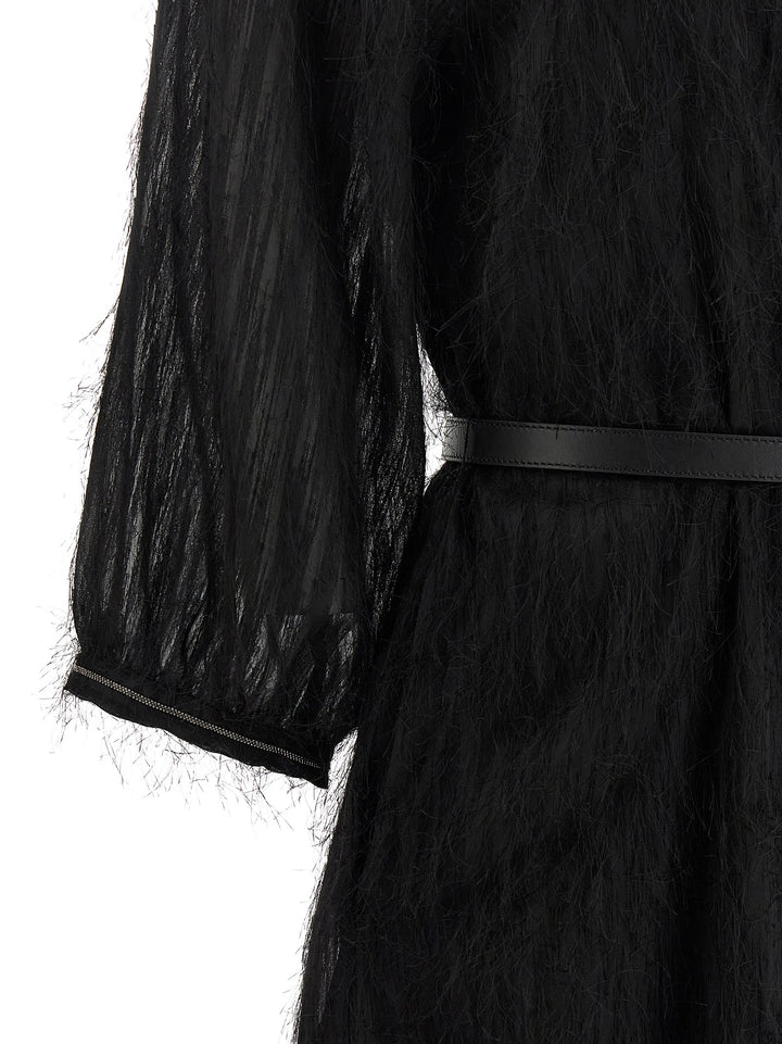 Peserico Fil Coupé Dress Abiti - Nero | 27ffd67f116e4d921cbfe38db28ba983621d7740