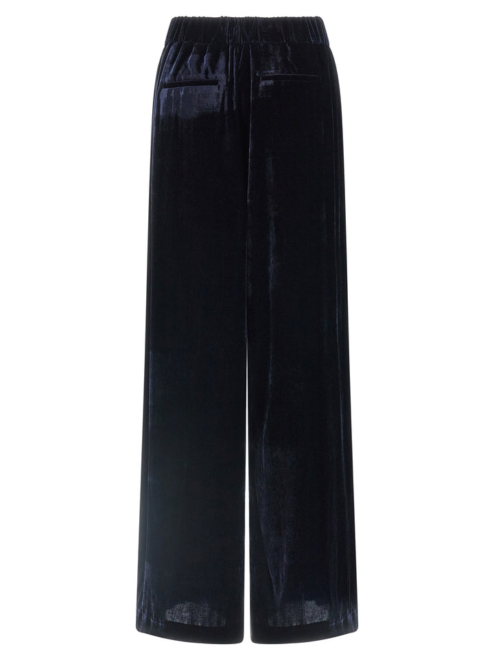 Peserico Velvet Pantaloni - Blu | cc968f9da922b54c01949b367000c33247441860