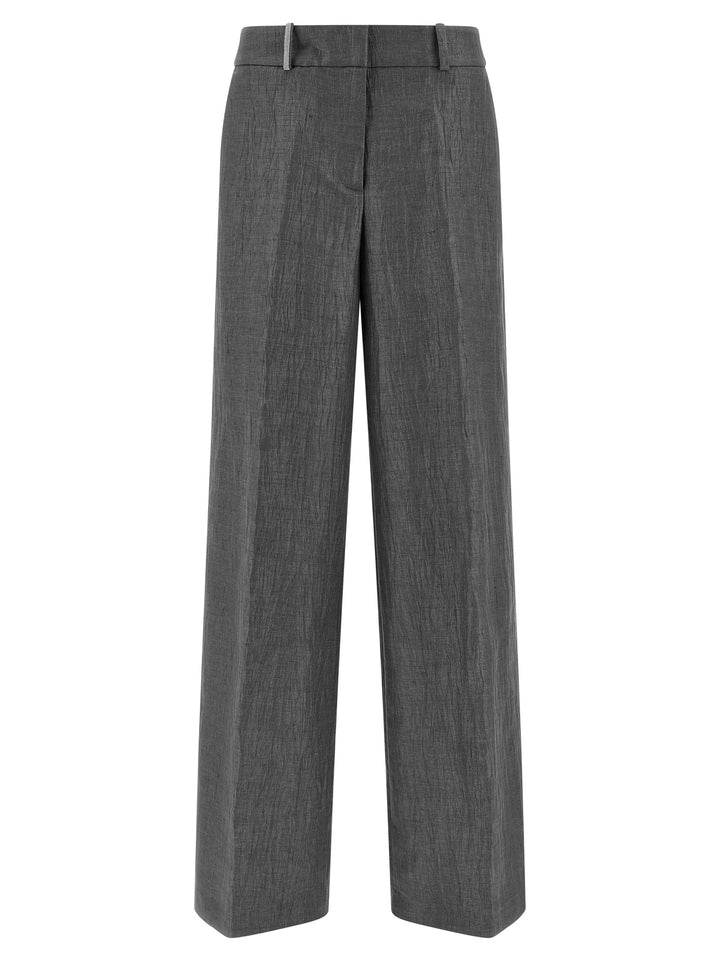 Peserico Punto Luce Pantaloni - Grigio | f69e96f2c953106204552501b7f95e4da1081cf5