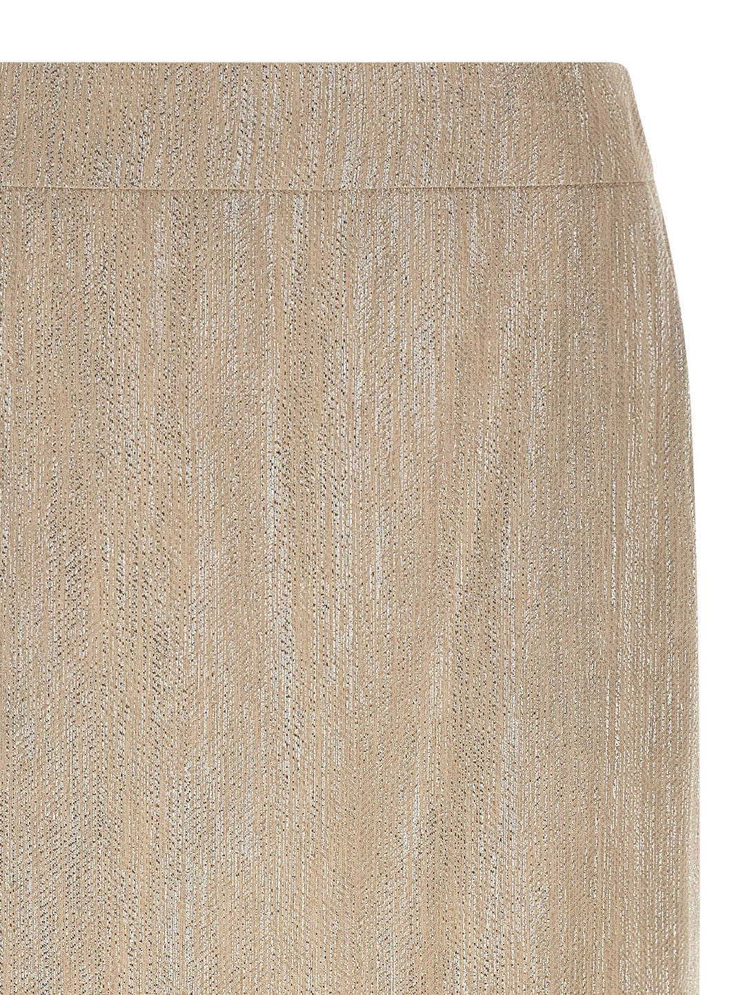 Peserico Lamé Thread Skirt Gonne - Beige | 27825277378dd89a89386cdebb4a00d3f121592c