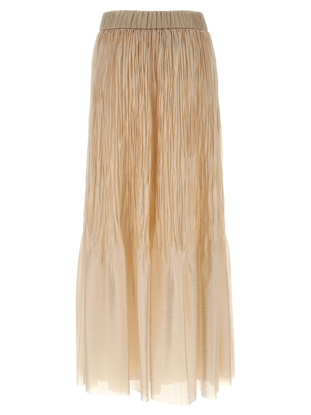 Peserico Pleated Skirt Gonne - Beige | fa5fe22e4a876664a45ec78f62aca0568b065bb9
