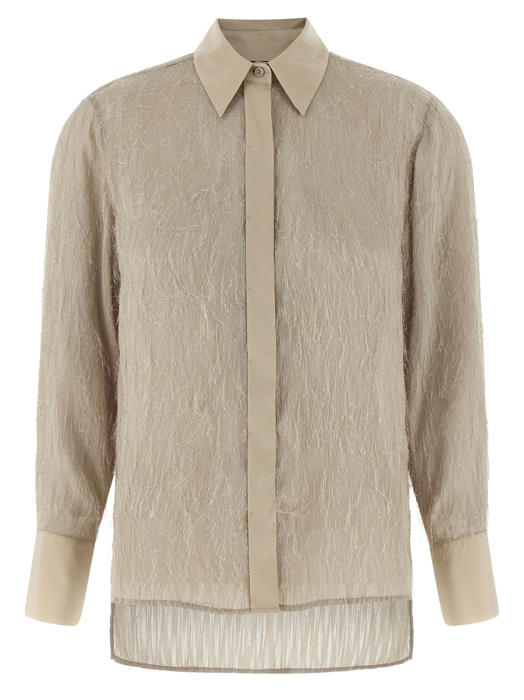 Peserico Fil Coupé Shirt Camicie - Beige | 967dbcf60b5d465f753400f75d7bc0c6ea4568b6