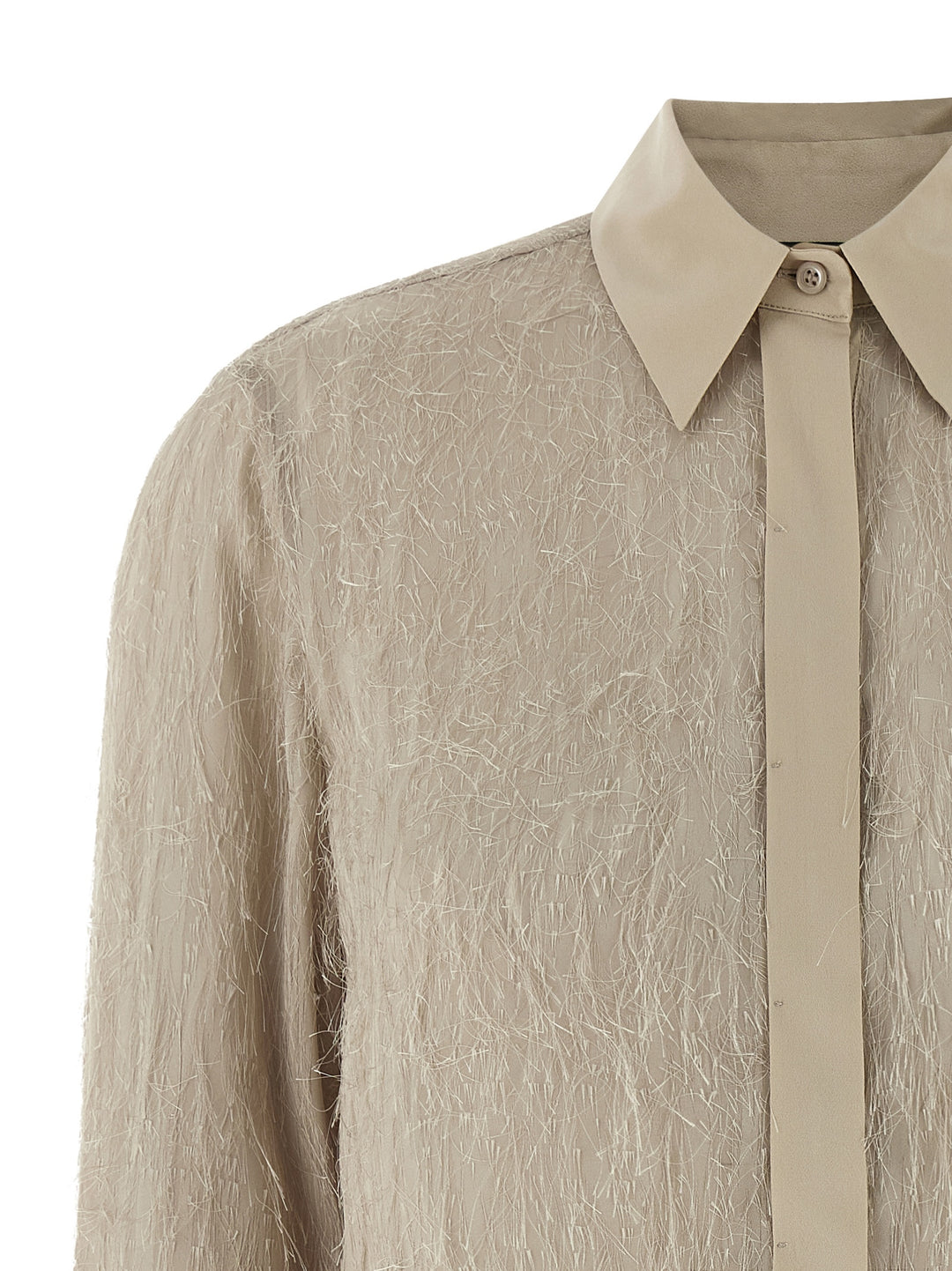 Peserico Fil Coupé Shirt Camicie - Beige | db5f287a6dfdeac485e524a8cf150bcf98261f0f