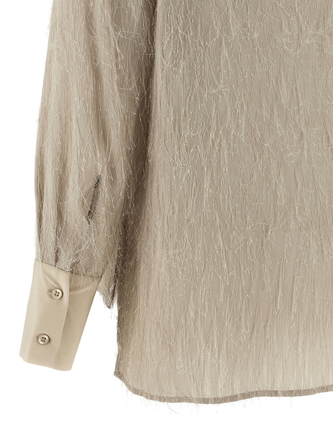 Peserico Fil Coupé Shirt Camicie - Beige | 1a092eb670abfc77024500611cd915808298b383