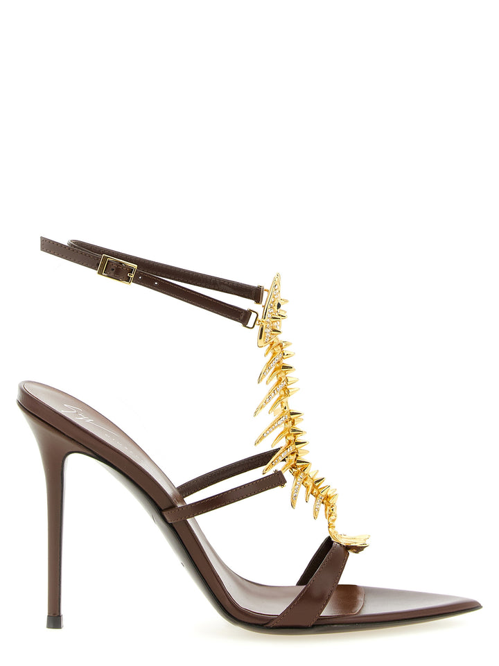Giuseppe Zanotti Slim 2.0 Sandali - Marrone | b9b5d87d13061d349cc368de6db3f55f23fefda7