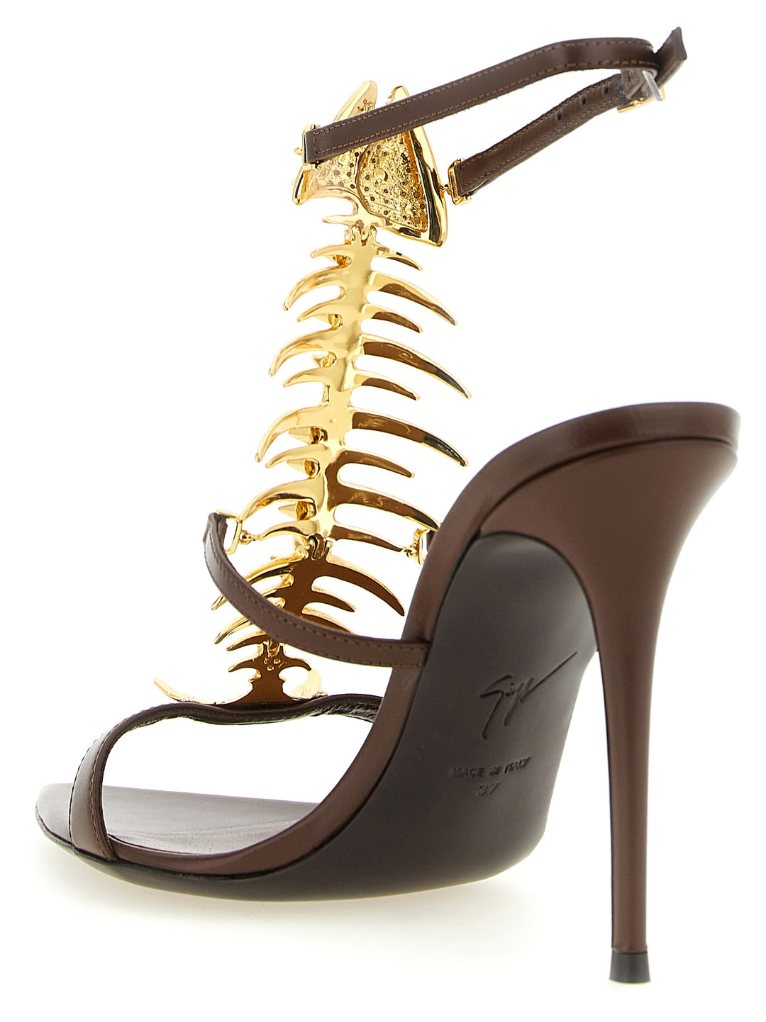 Giuseppe Zanotti Slim 2.0 Sandali - Marrone | a786365d48d7dbf164fae2aa377b19571b8ac5cb