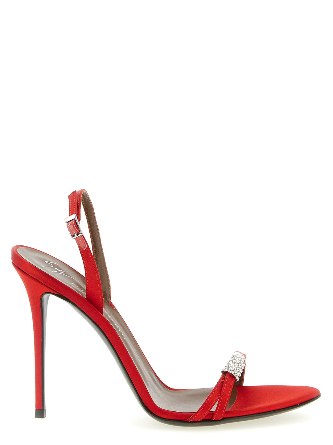 Giuseppe Zanotti Lena Crystal Sandali - Rosso | 425c76fcdc7683ff3ae498b0981635fc403a997e