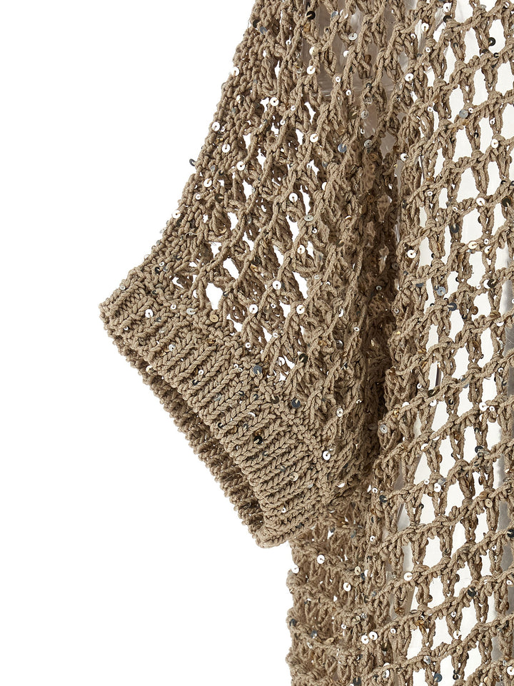 Peserico Aurea Maglioni - Beige | 6b269fa25270e0431f51ae2bb73fa96ee5384aa2