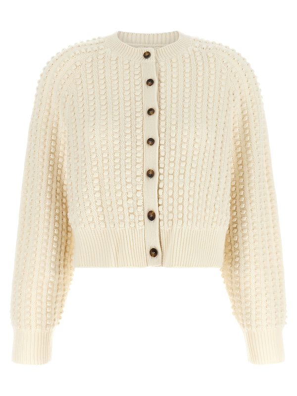 Edie Sweaters And Cardigans White