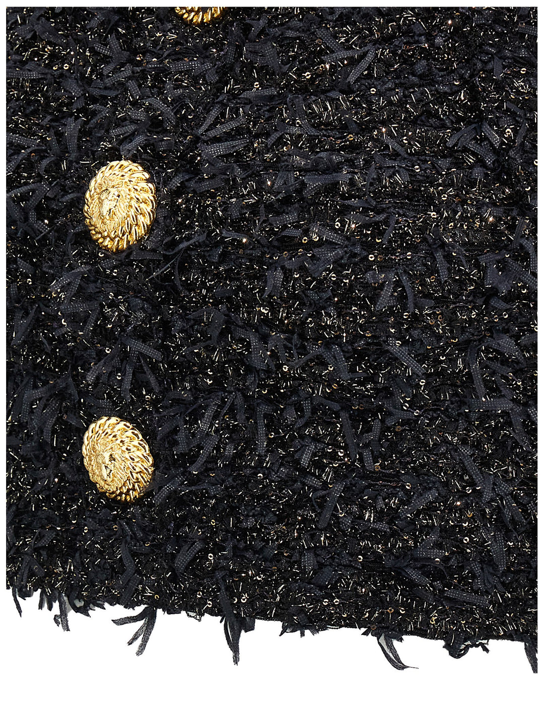 Balmain Lurex Tweed Top Top - Nero | bfa37eea6959612d7f98f3b1b5590380d9484800