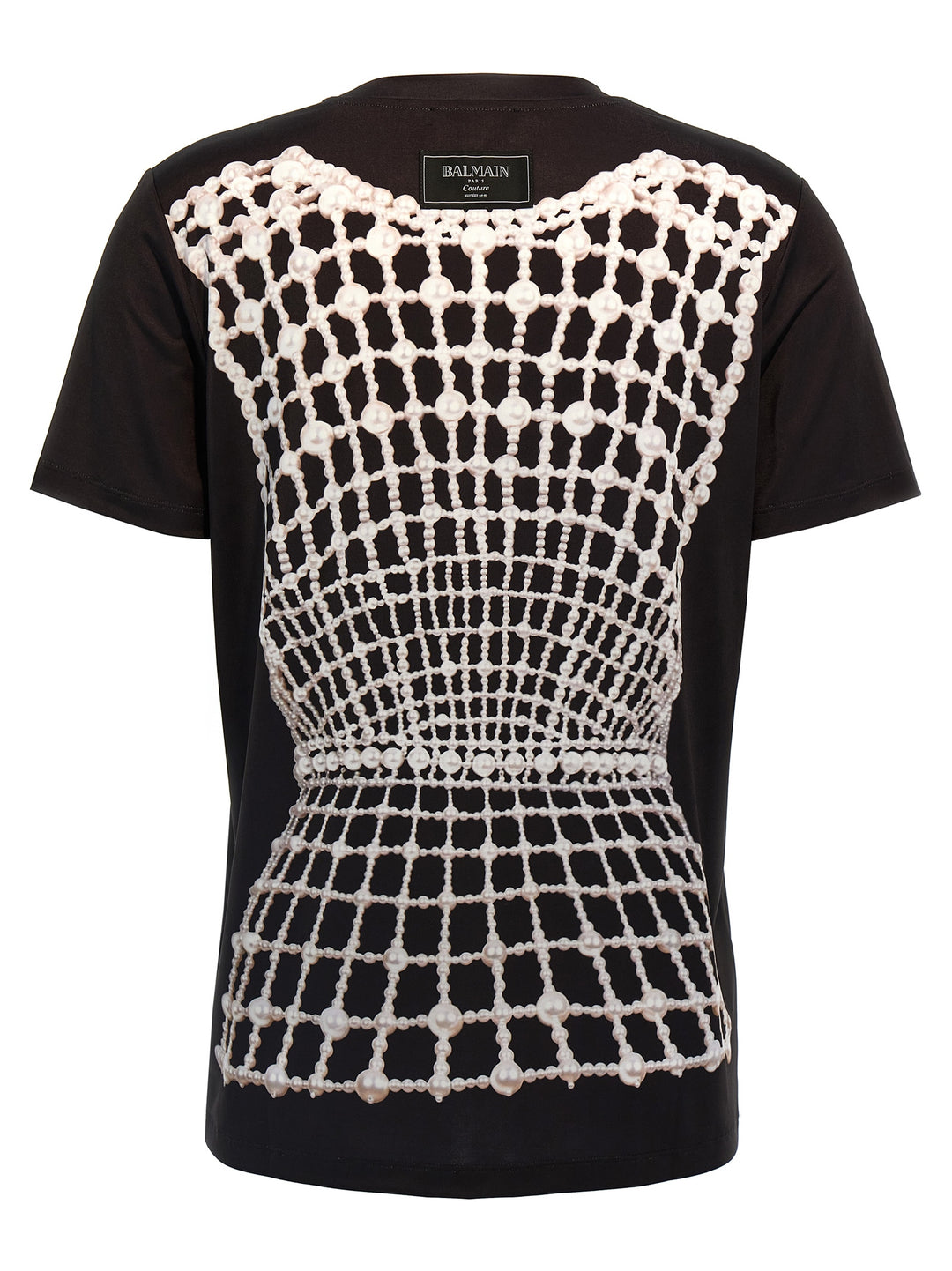 Balmain Trompe L'oeil T shirt - Nero | dccbb4d09bc902d4668df288692436fa826f1801