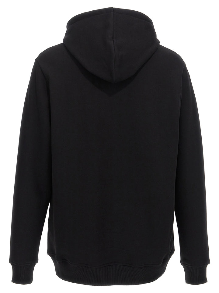 Balmain Velvet Logo Hoodie Felpe - Nero | 6d626010473ee0bf2d88ffa6168d610dfd87d8ff