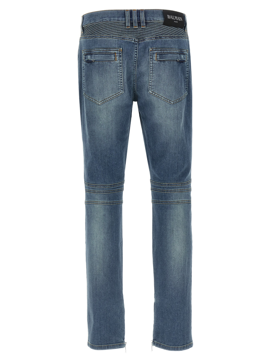 Balmain Biker Jeans - Blu | 4aab507fc59f40a68cf44a0cbebfdb336f2a231f