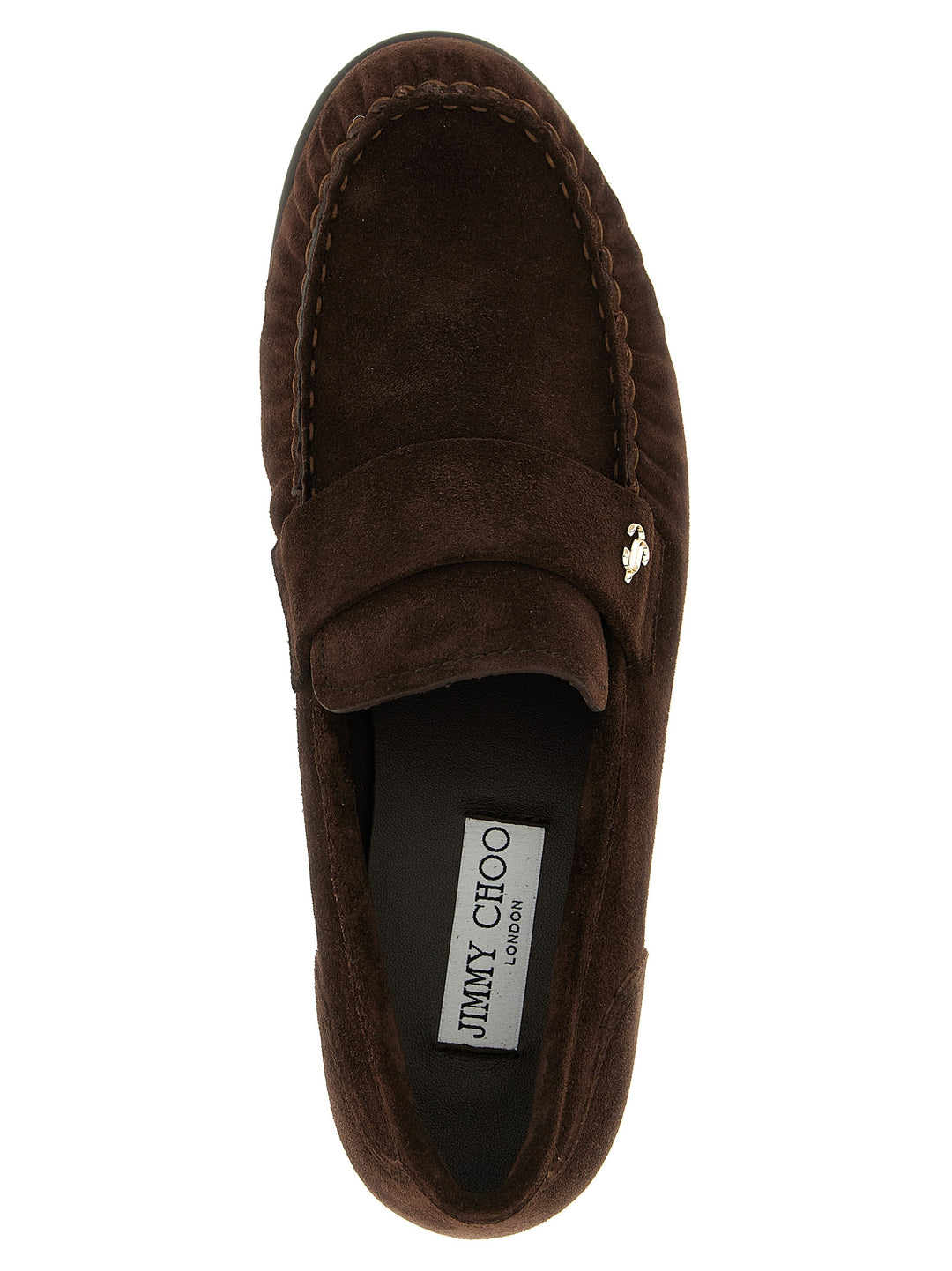 Jimmy Choo Ellis Mocassini - Marrone | 396a1d91ea1bae838bd3fe107639eecc4dd78202