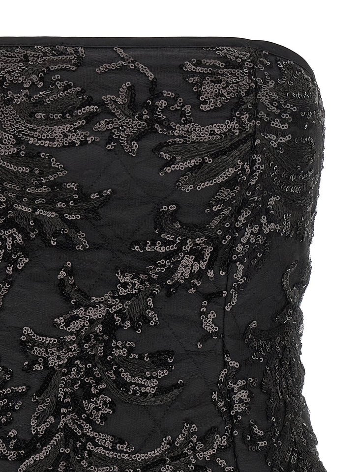 Le Twins Elodie Top - Nero | 9c1989b8a1c9090f695a8319eecf33aea7bfe651