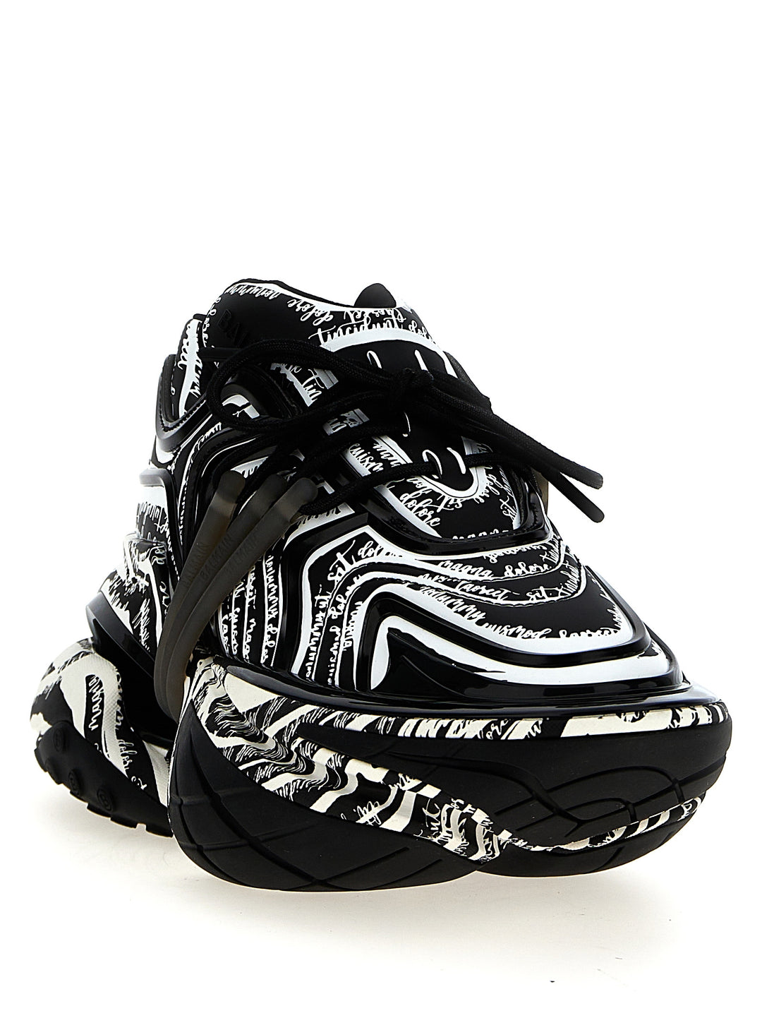 Balmain Unicorn Sneakers - Bianco/Nero | e99283432f019e6f3410eb540919d9de6ef5ddc7