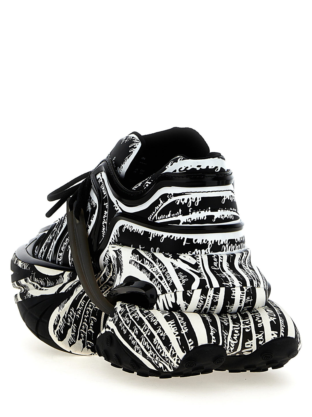 Balmain Unicorn Sneakers - Bianco/Nero | 73cdbc6d7b3fba6b96d399eef3fa1acd849c4fff
