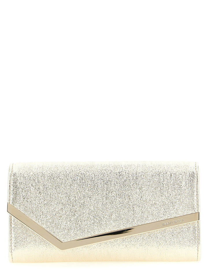 Jimmy Choo Emmie Clutch - Oro | c5db89e82126f8d6137c2b9ab266a515ef5b6ff9