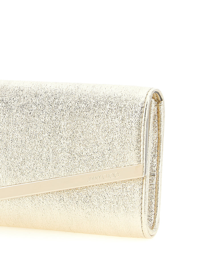 Jimmy Choo Emmie Clutch - Oro | 5d3eb722f69c86692513d9934bf70648b9b29f0d