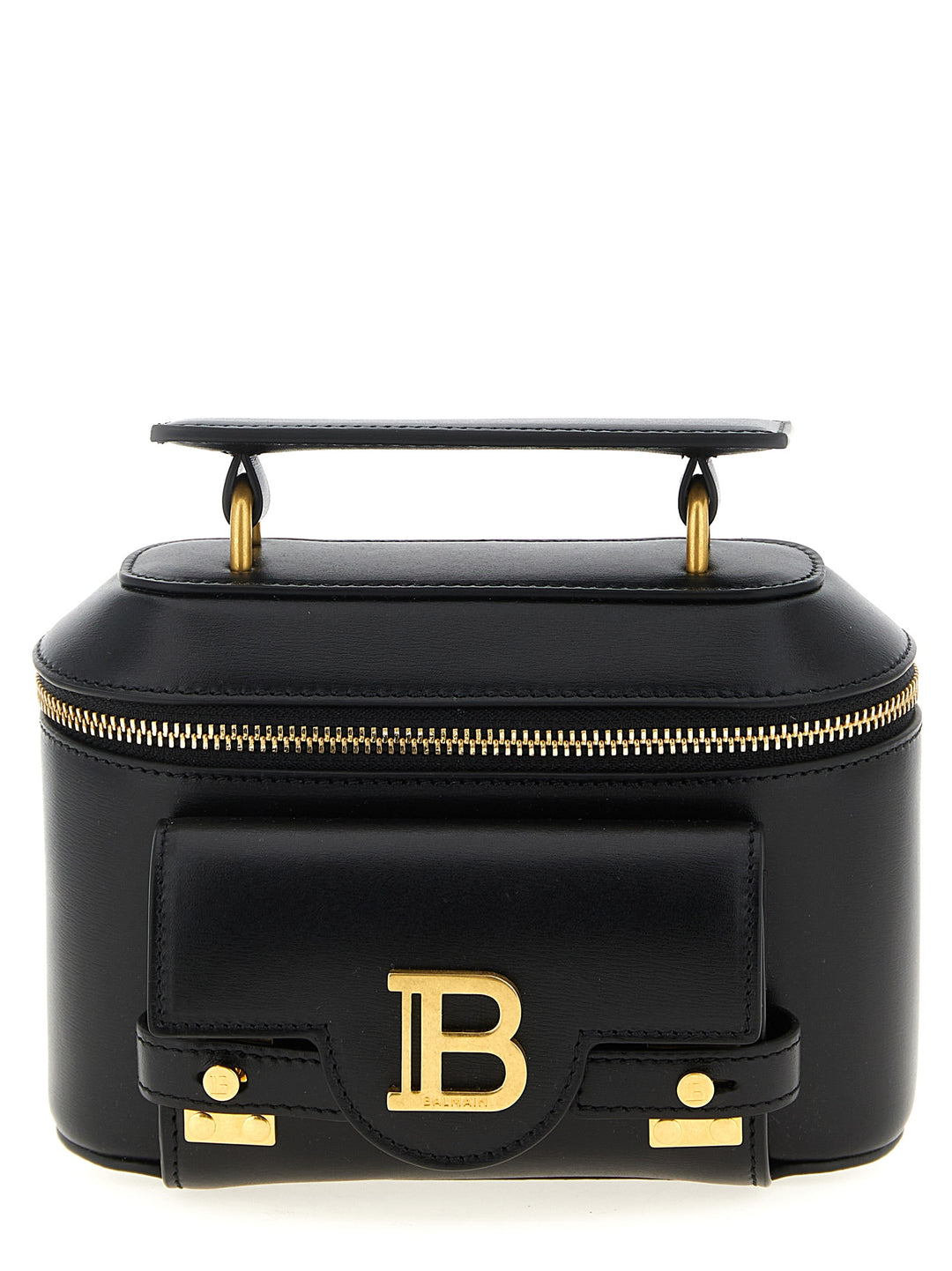 Balmain B-Buzz Vanity Borse a Mano - Nero | 8911fd4003169e48f5641140b8e2f3371e4b27b1