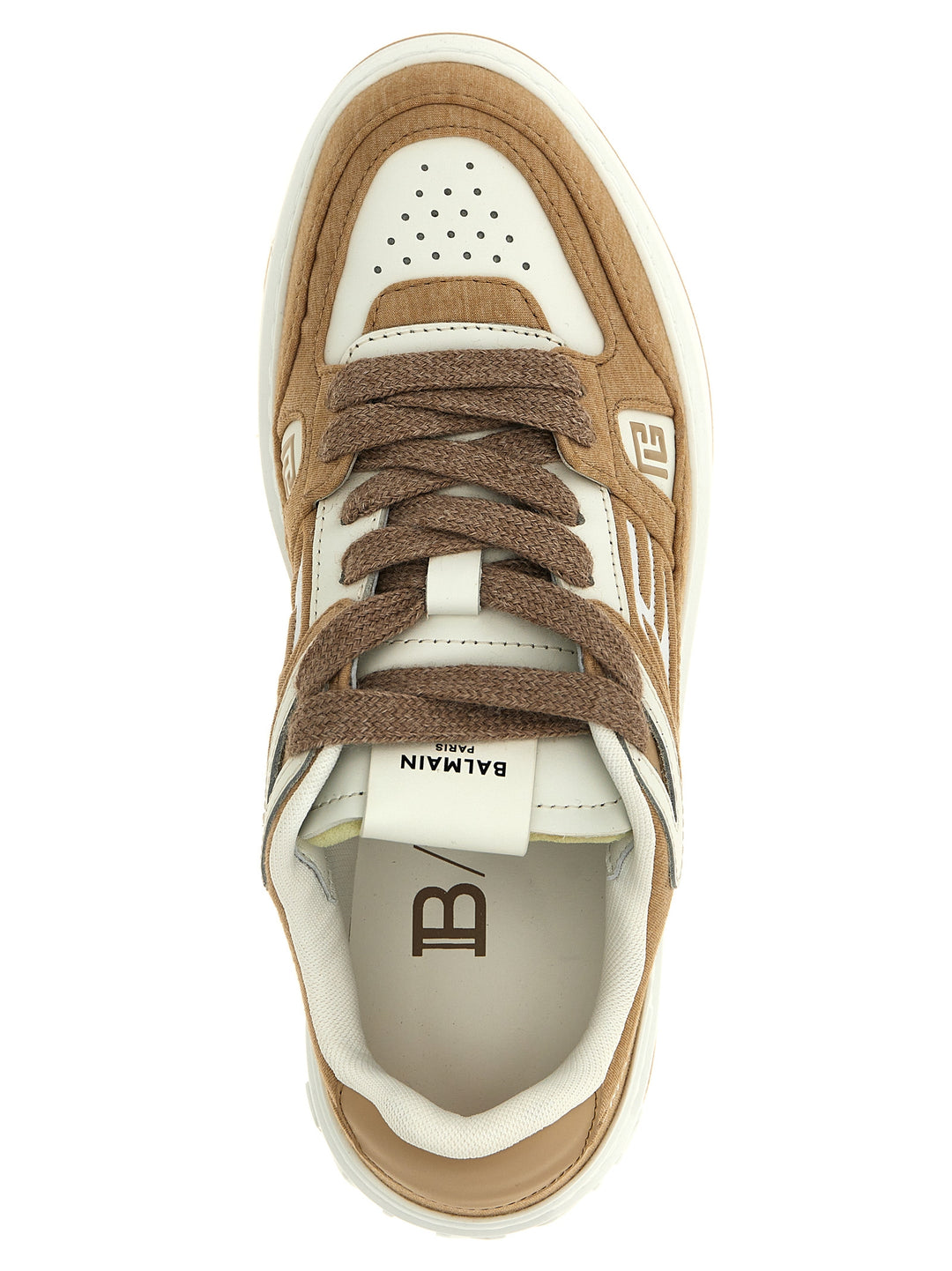 Balmain B-Court Sneakers - Beige | 58650e108f6e97cc4be4514f7fc8b223b2213f66