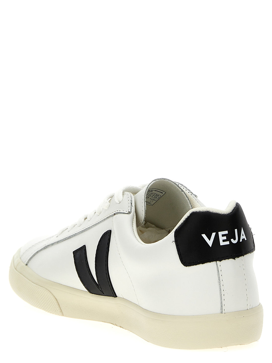 Veja Esplar Logo Sneakers - Bianco/Nero | 082a5be9c49a47f657a5f6ea4a40ea5f03a44033