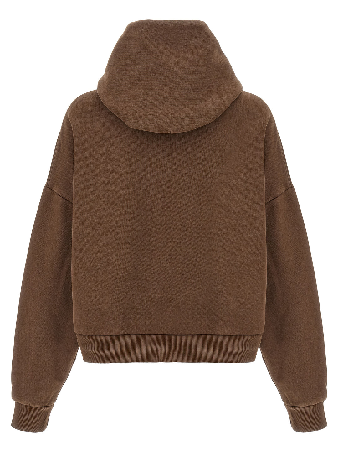 Entire Studios Cropped Hoodie Felpe - Marrone | 68e8e07c7ad0418fcdccb6f2d766f42a1f2095d3